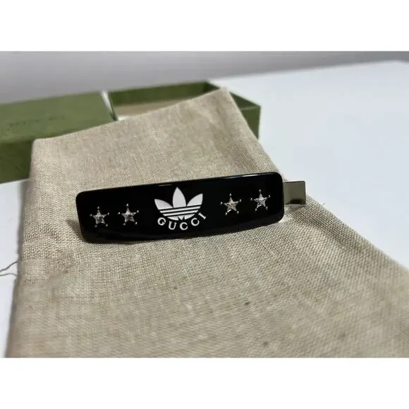 100% Authentic Gucci X Adidas Hair Clip in Black With  display picture 1